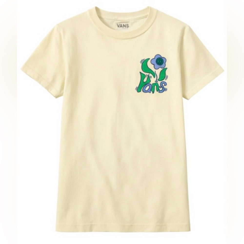 Vans Light Cream Casual Tee